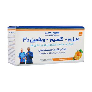 ساشه منیزیم و کلسیم و ویتامین D۳ دوبیس (اورجینال)