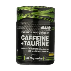 کپسول کافئین + تائورین آلامو ژن استار 90 عدد (اورجینال)