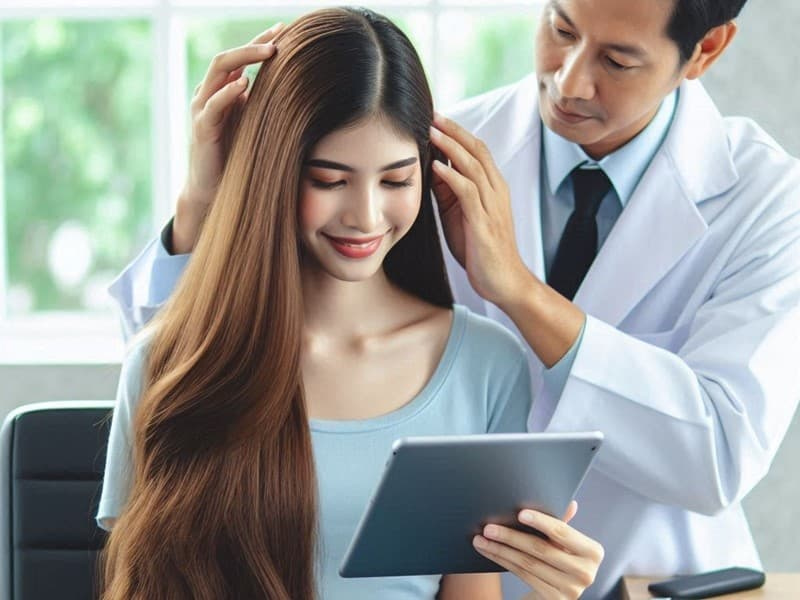 پیشگیری ریزش مو ناشی از مصرف کراتین