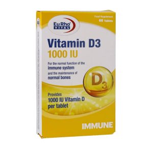 قرص ویتامین D3 1000 (اورجینال)