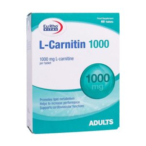قرص ال کارنیتین 1000 میلی گرم یورویتال (60 عددی) (اورجینال)