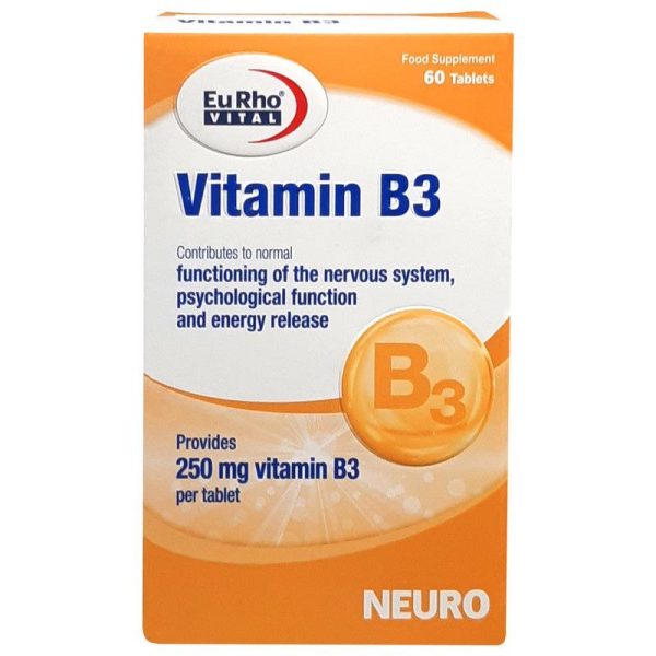 IMG_9324 قرص ویتامین B3 یوروویتال (60 عددی) (اورجینال) - Image 1