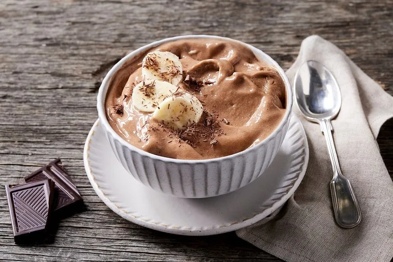 اسموتی پروتئینی خرما و گردو