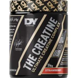 پودر کراتین مونوهیدرات کمپلکس دی وای نوتریشن توت فرنگی 316 گرم